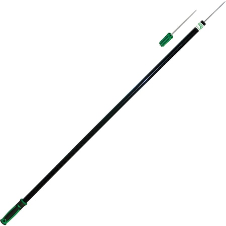 Unger Trash Picker, w/Metal Pin, 42"L, Green/Black, PK 10 UNGPPPP0CT
